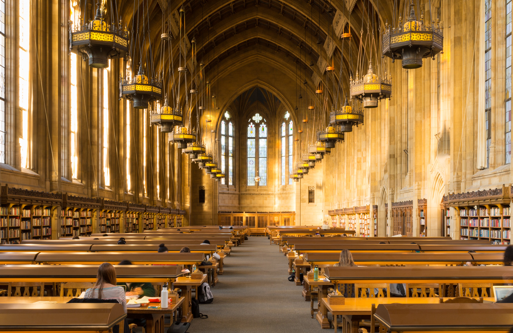 Suzzallo Library interior, University of Washington, Seattle